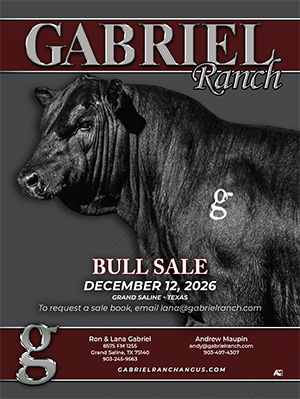 TX Angus News Sale Ad